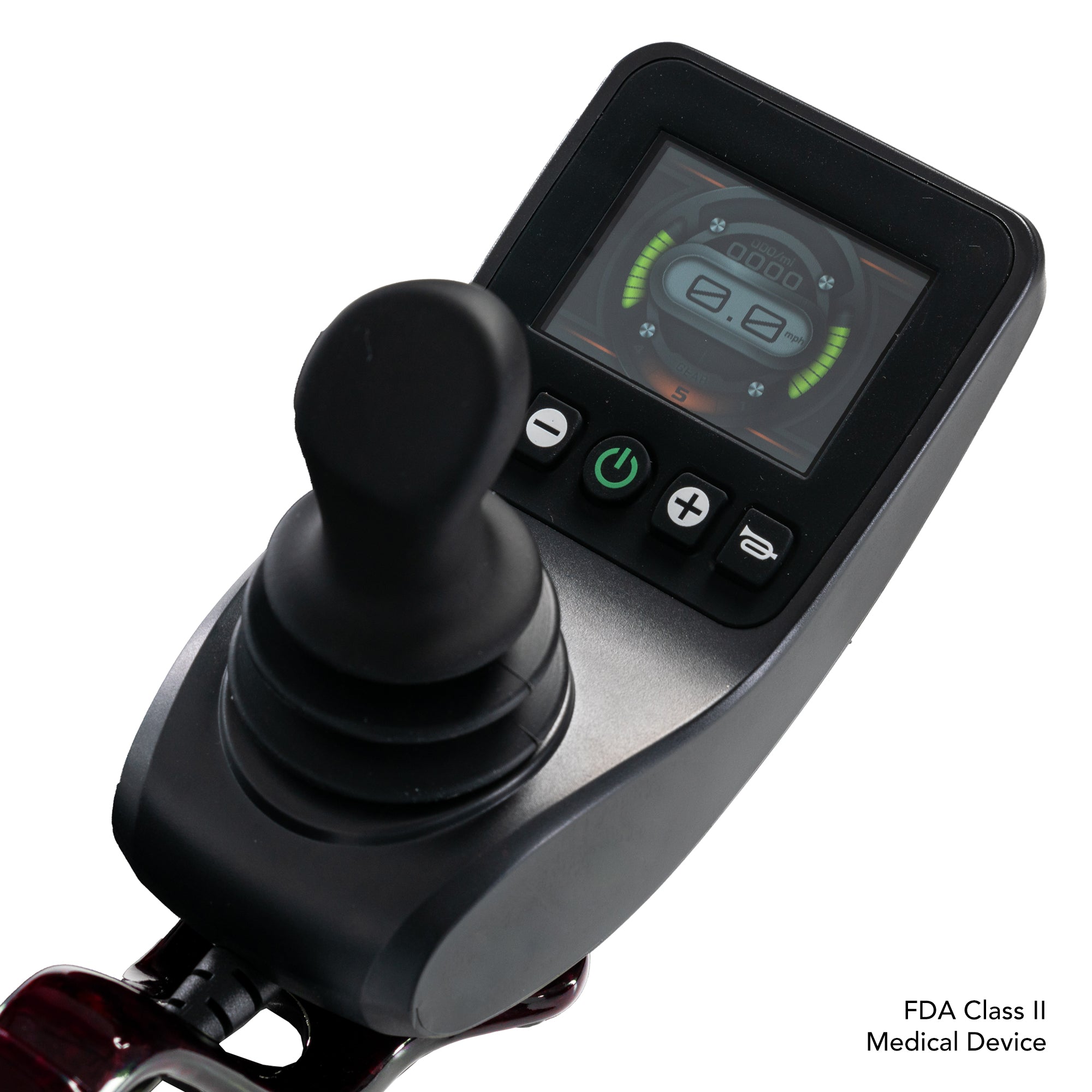 Jazzy® Carbon 27 Black Cherry Power Wheelchair